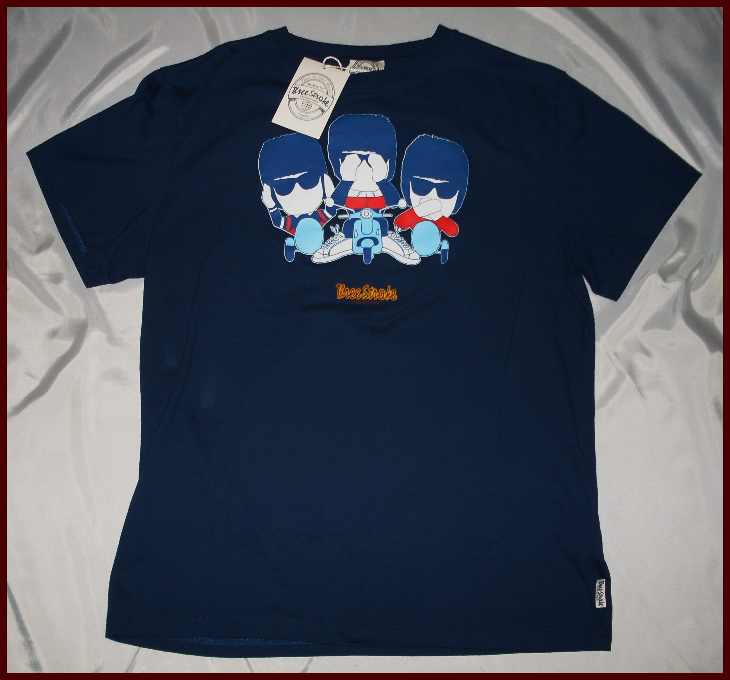 T-Shirt "3 Casuals" marine